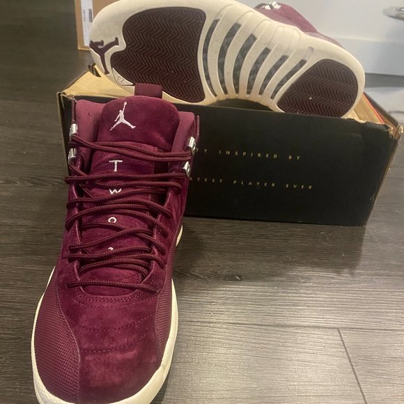 Bordeaux Air Jordan 12 Retro Mens Size 12 US - Picture 3 of 6